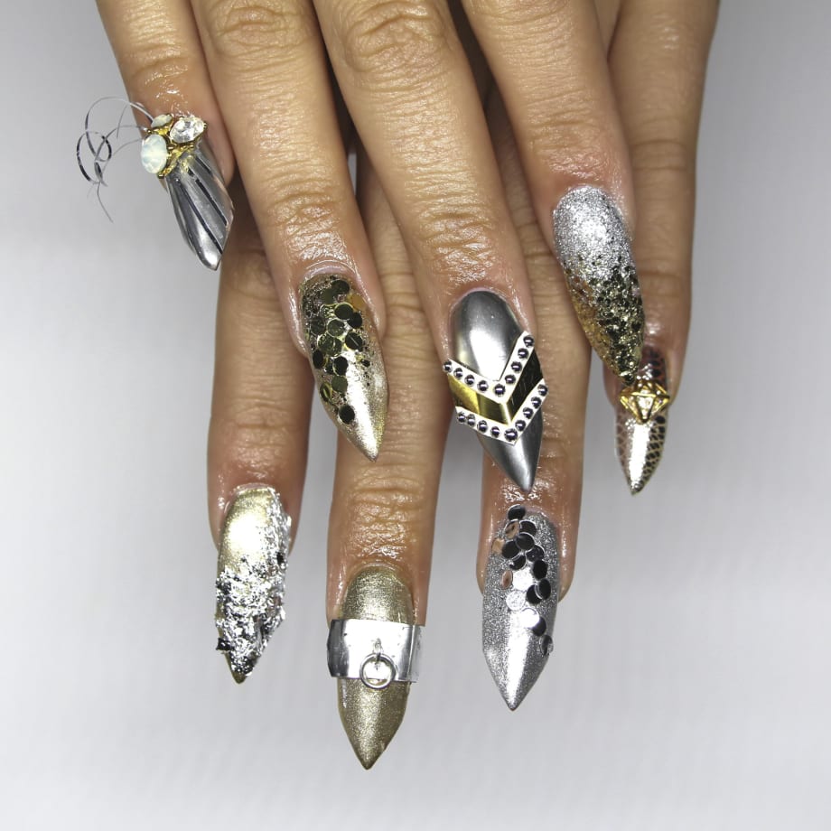 RuPaul Nails for NTNA S.3, Challenge #1 (Alecia)