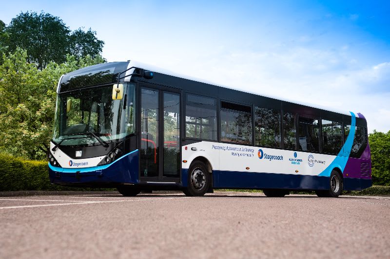 Alexander Dennis, partners unveil full-size autonomous bus in UK