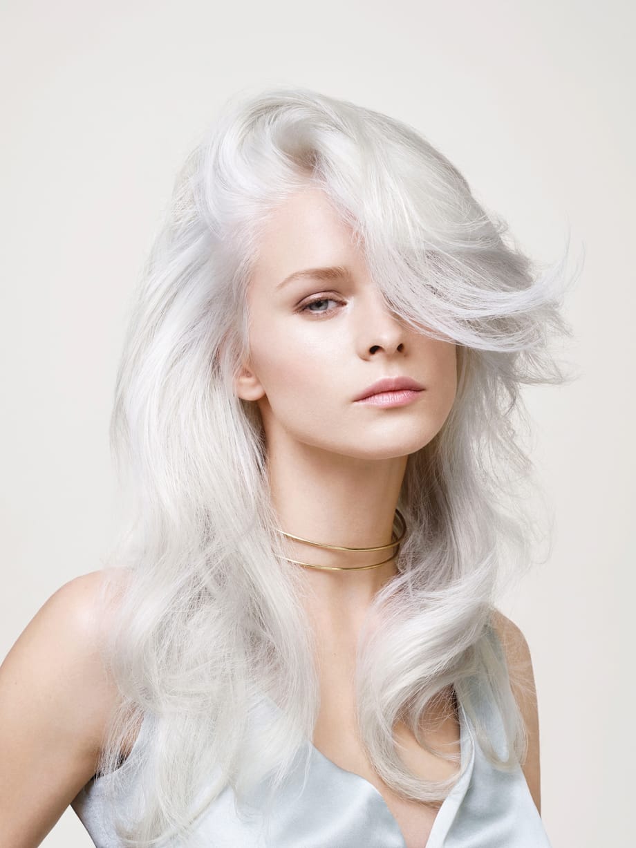 HOW-TO: Luminous Platinum Hair Color With a Modern Twist