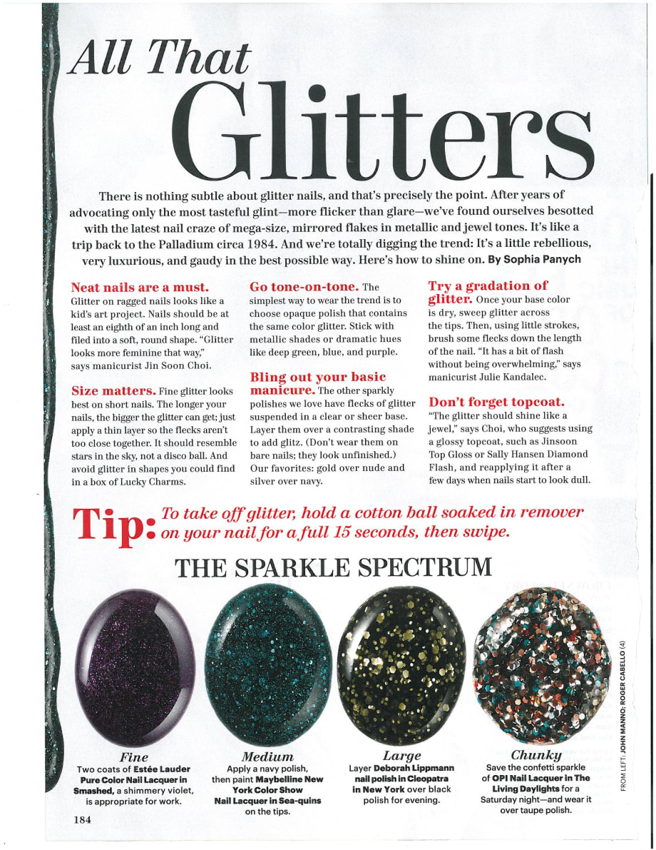 Six Tips for Glittery Goodness