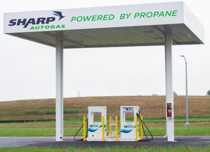 Sharp Energy Develops Propane Fueling Station with Alliance Autogas