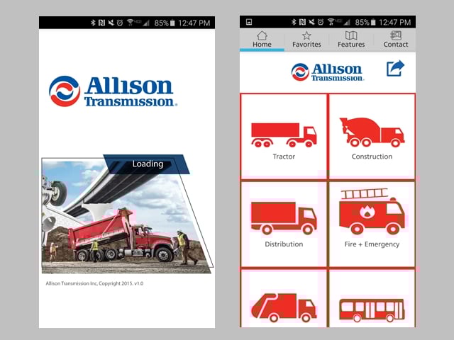 Allison Transmission launches redesigned app