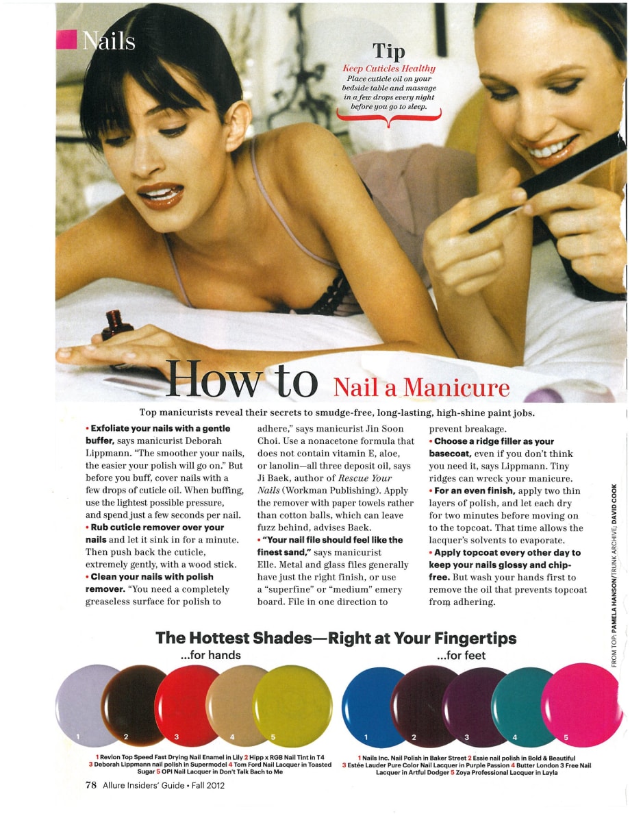 <i>Allure</i> Explains How to Nail a Manicure