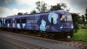 Alstom, Eversholt Rail unveil a hydrogen train design for the UK