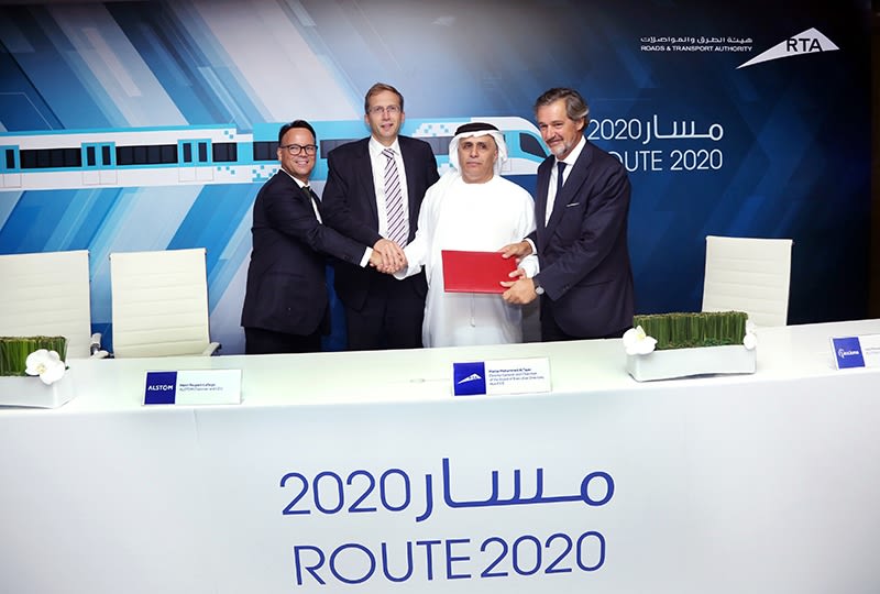 Alstom-led consortium to build Dubai metro line extension