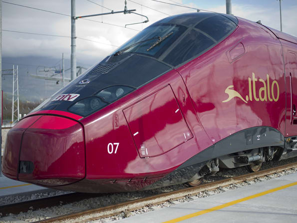 Europe's first privately run high-speed train launches in Italy