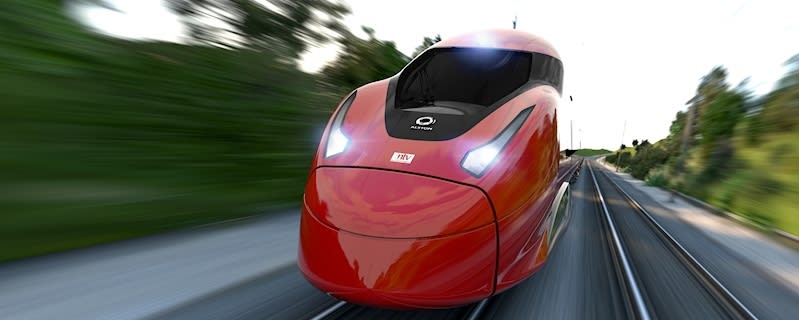 Alstom unveils train design for Italian high-speed rail network