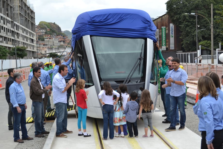 Alstom delivers first Citadis tram to Rio de Janeiro