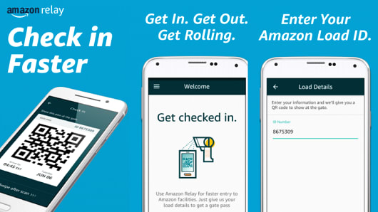 Amazon App Helps Get Drivers In and Out of Warehouses Faster