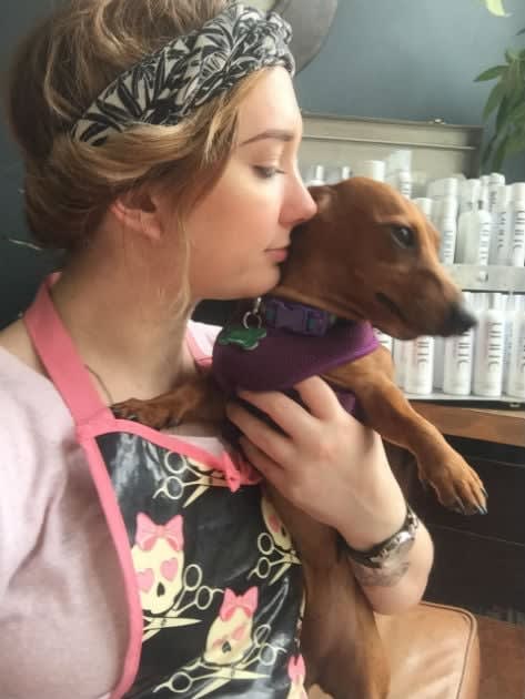 A Young Hairdresser Prepares for a Long Career