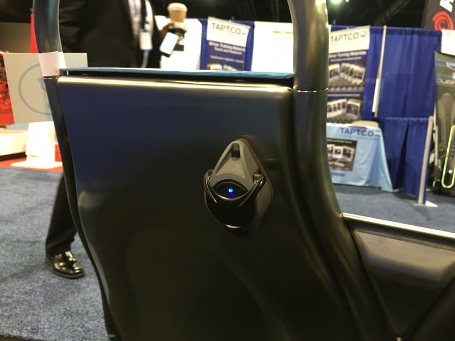 American Seating unveils transit seats with USB power outlets