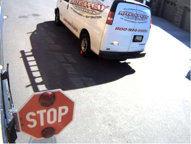 Camera system captures illegal bus passing incidents