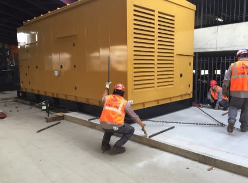 Amtrak, MTA install new backup generator at Baltimore Penn Station