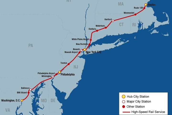 Amtrak's next-gen high-speed service plan cuts Northeast Corridor travel time