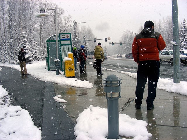 More Anchorage, Alaska residents fly to work than take transit, survey says