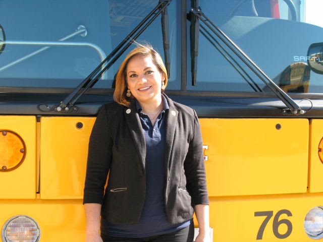 Angie Ortiz: School Bus Competitions Contribute to Student Safety