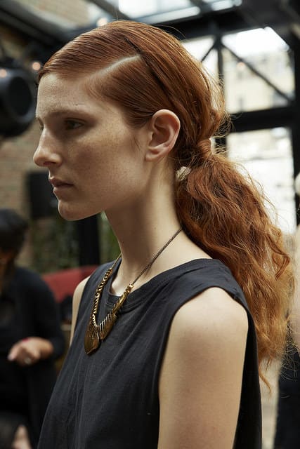 NYFW: Aveda's Erratic Waves for Ann Yee