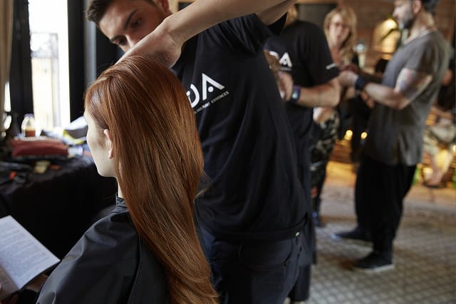 NYFW: Aveda's Erratic Waves for Ann Yee