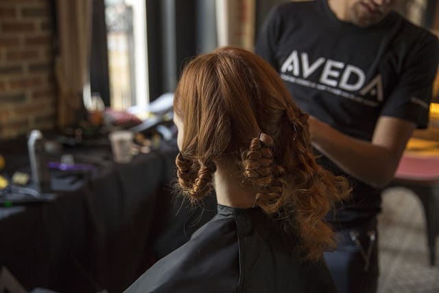 NYFW: Aveda's Erratic Waves for Ann Yee