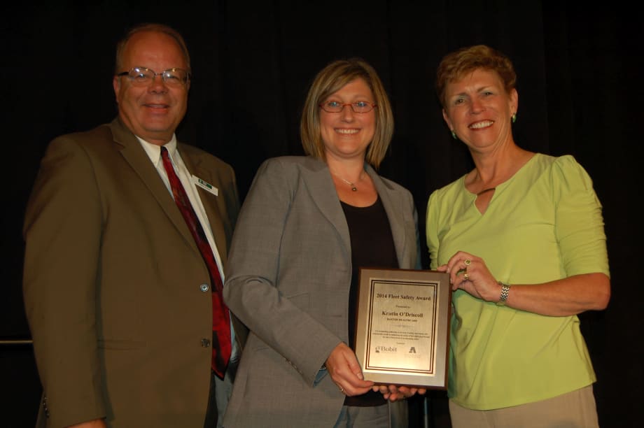 Baxter Healthcare’s Fleet Manager Receives 2014 Fleet Safety Award