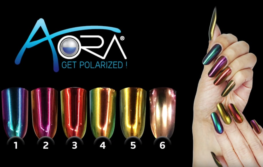 A-ORA Nails: Get Polarized with Chrome Pigments