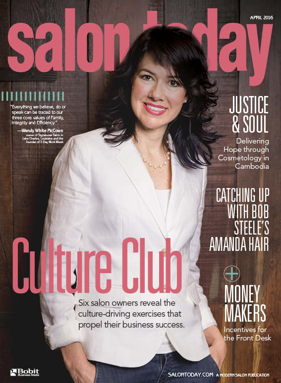 Salon Today April 2016: Culture Club