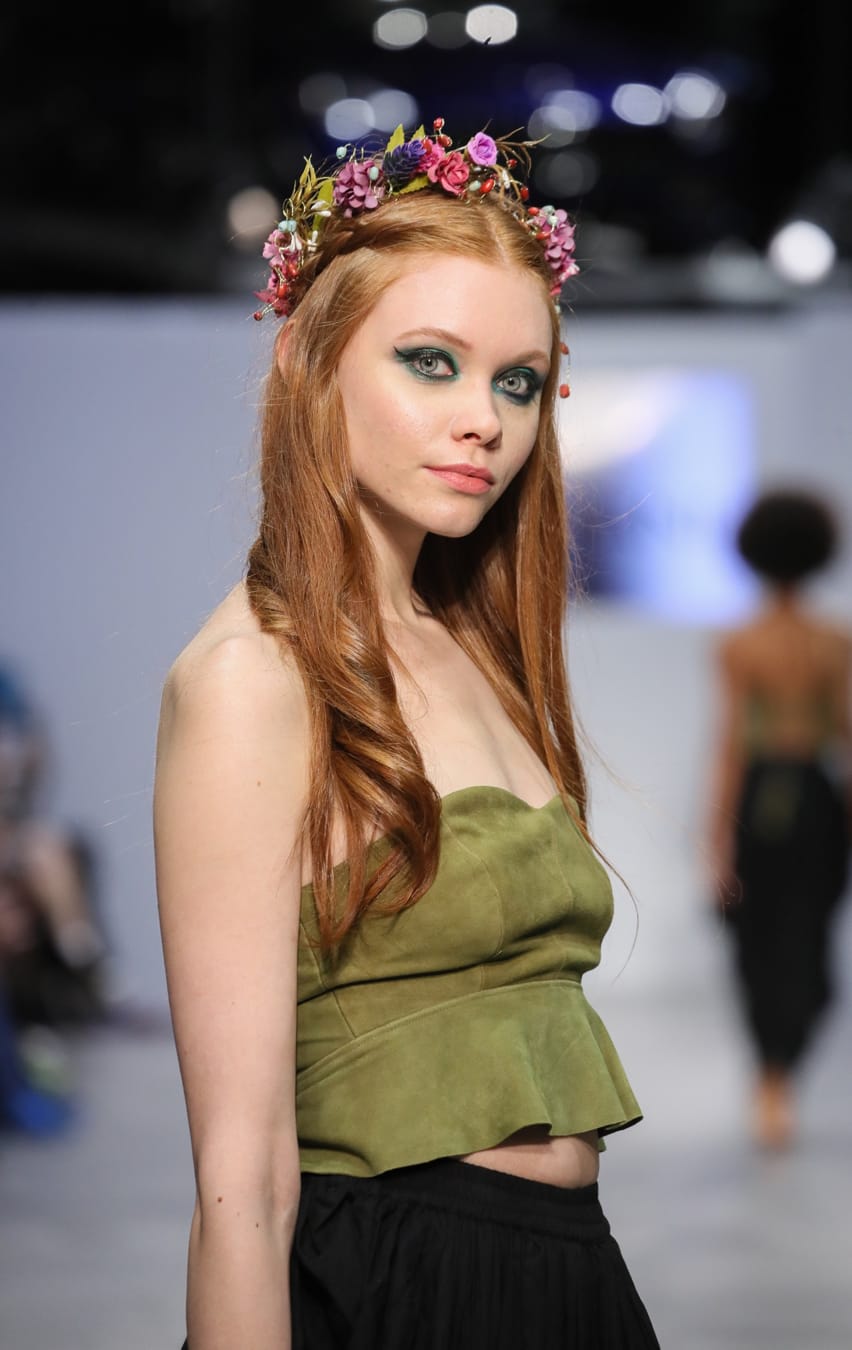 NYFW: ECRU New York Takes Inspiration from Nature to Create Gorgeous Hairstyles for Aranyani’s Fall/Winter 2018 Collection
