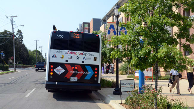 Arlington, Texas launches first mass transit service
