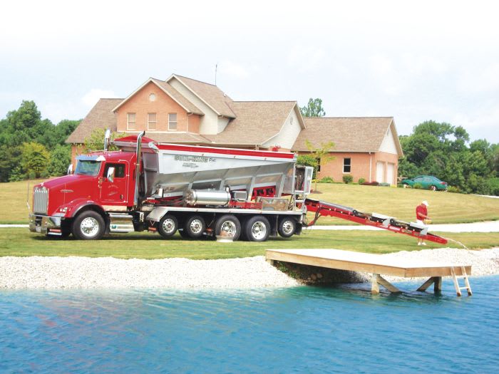 Supplementing Dump Trucks with 'Slingers'
