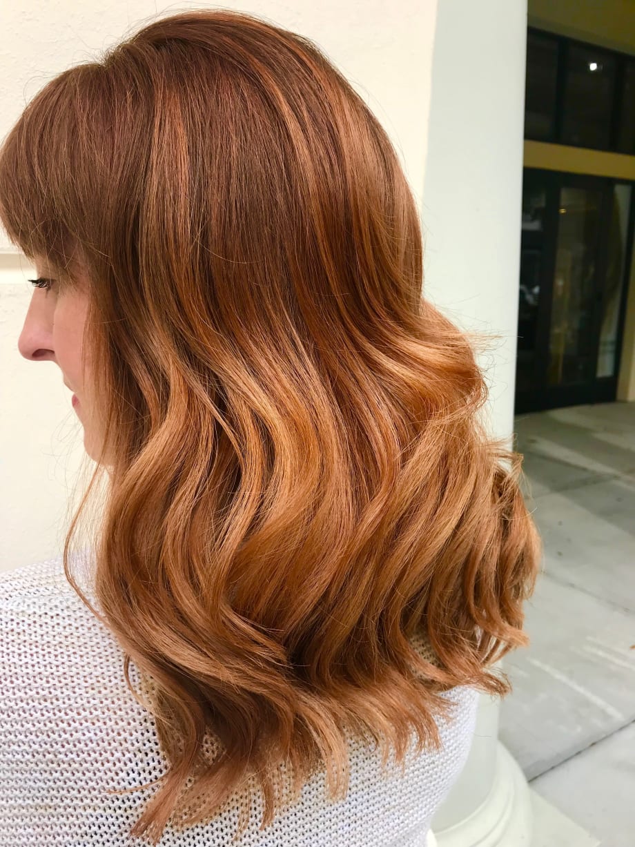 MAKEOVER: From Lovely Blonde to Lovely Red
