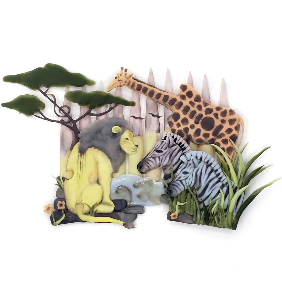 NTNA S. 6 Challenge 2: Musical Safari Nail Art (Ashton)