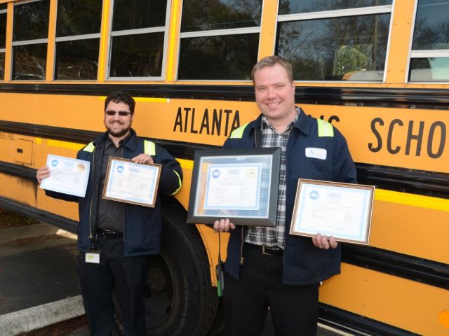 2 Atlanta Fleet Leaders Earn ASE Master Certification