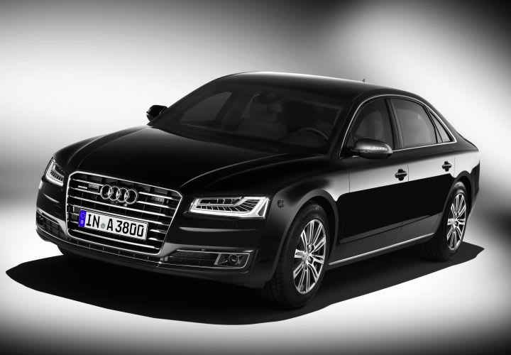 Audi Enhances Armored A8 L Security Sedan