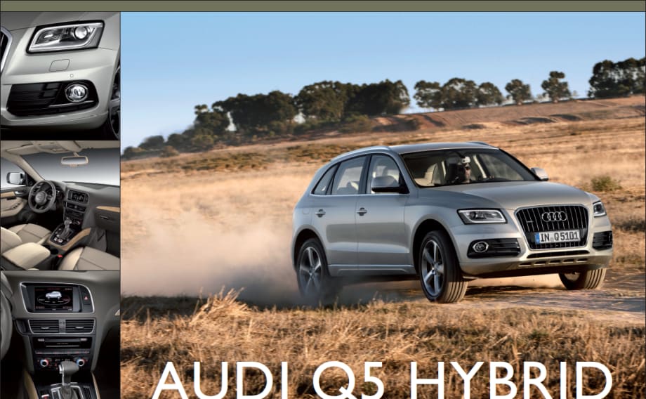 Showroom - Audi Q5 Hybrid: Crossover Aims for 30 mpg