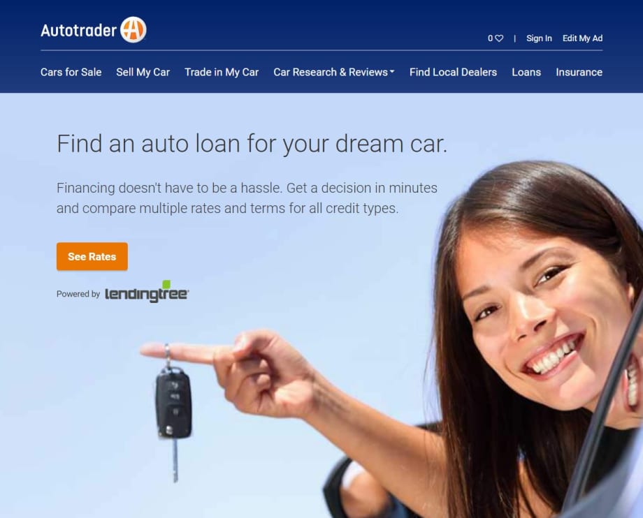 Autotrader, Kelley Blue Book Team With LendingTree