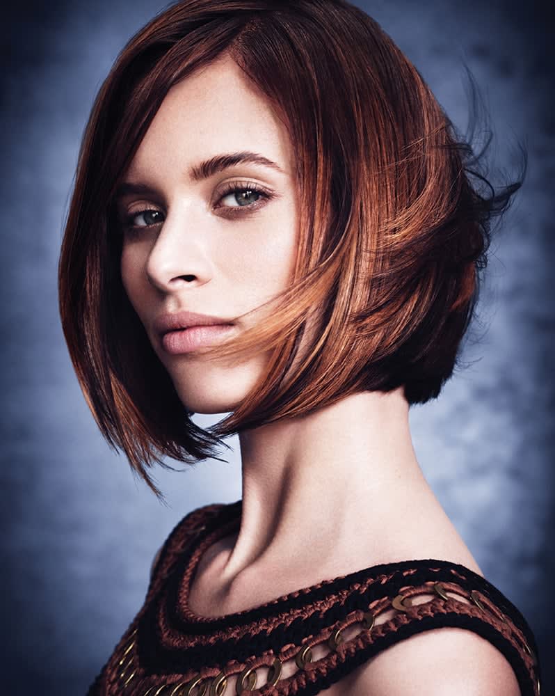 "Eclipting" Haircolor Technique in Aveda's Folklôr Collection
