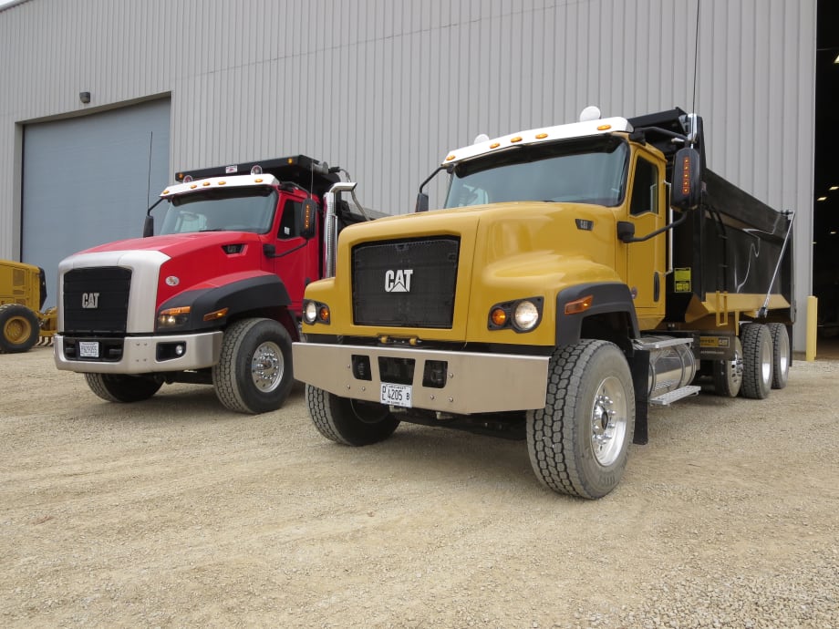 Axle-Forward Cat CT681 Vocational Truck in Full Production