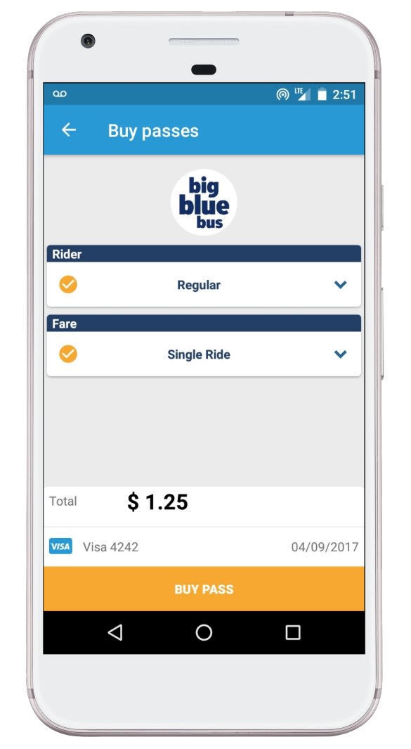 Calif.'s Big Blue Bus rolls out mobile ticketing app