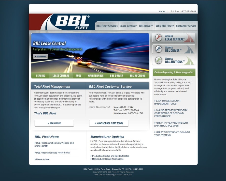 BBL Fleet Launches New Website