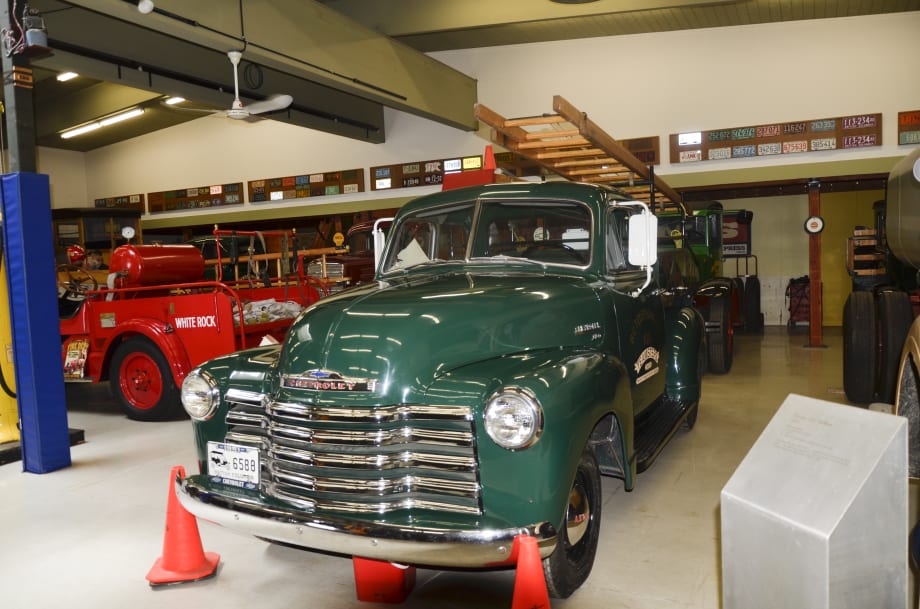 Vintage Telephone Service Truck Placed into Truck Museum