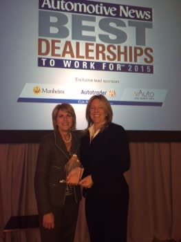 Cox Automotive Presents Leader in Sustainability Award