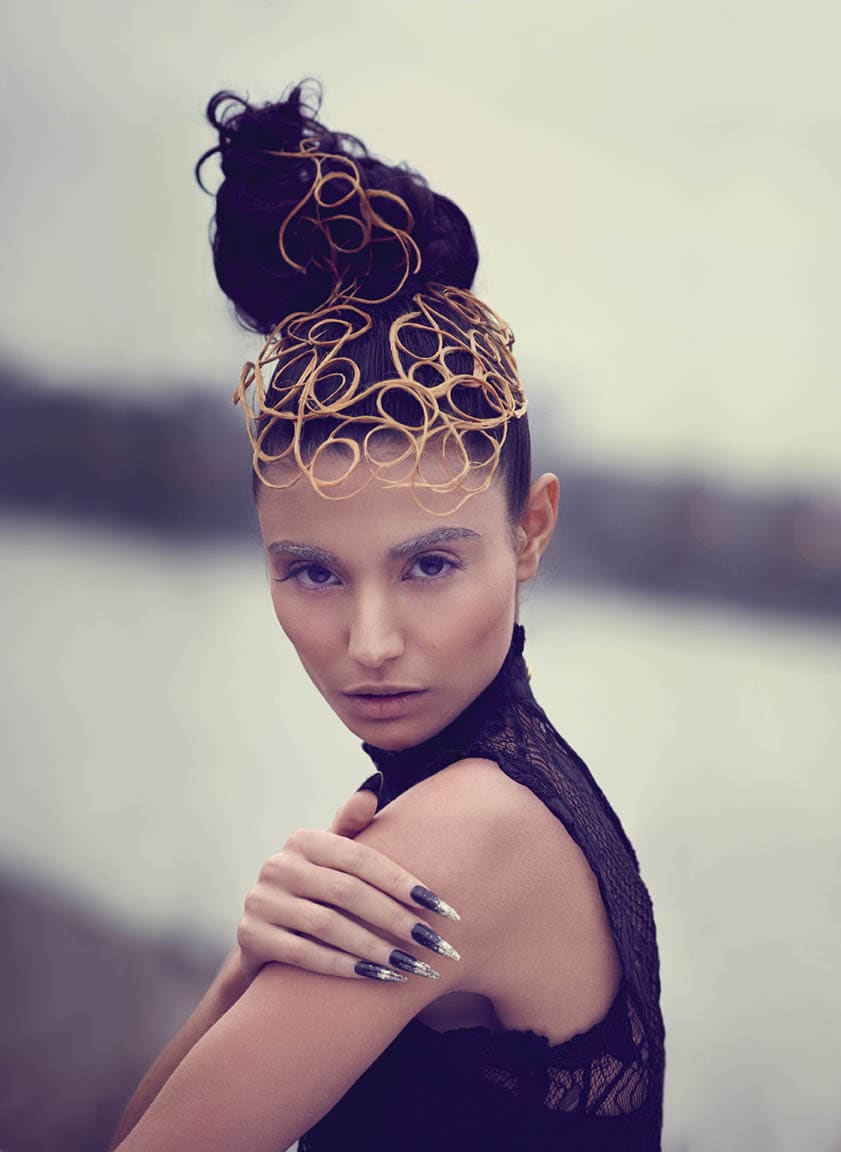 MODERN SALON Artist Session Phootshoot Inspires Team