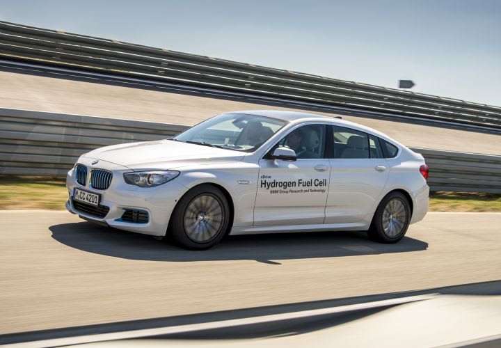 BMW Shows Hydrogen Fuel Cell 5 Series