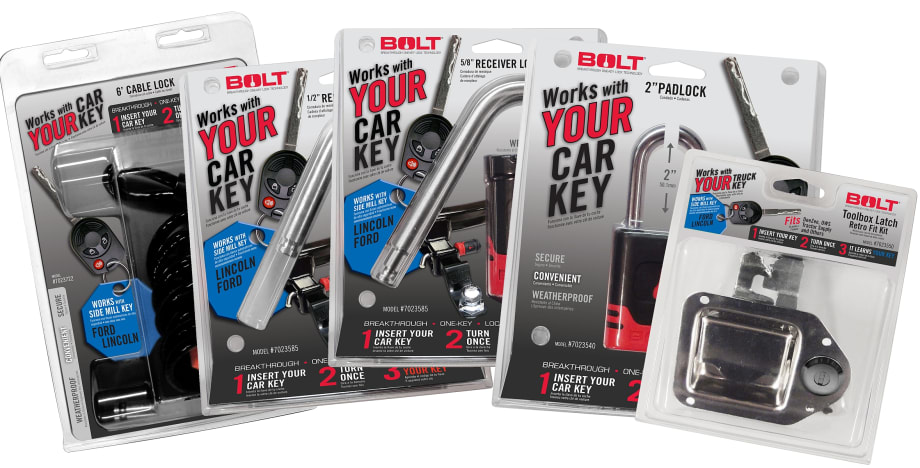 BOLT Locks for 2015-2016 Ford Transit/Transit Connect