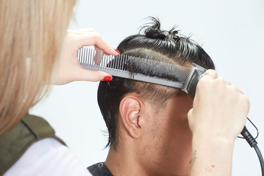 Elegant Edge: Clipper Cut Men