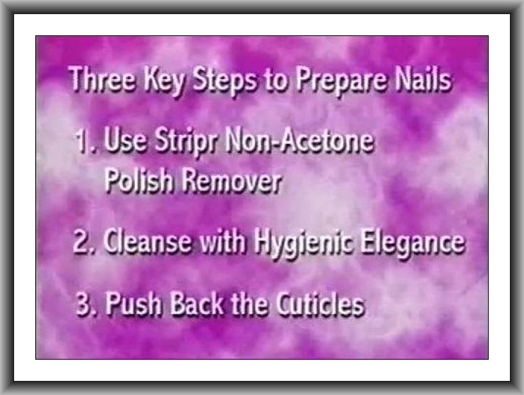 Preparation for Backscratchers Nail System Applications