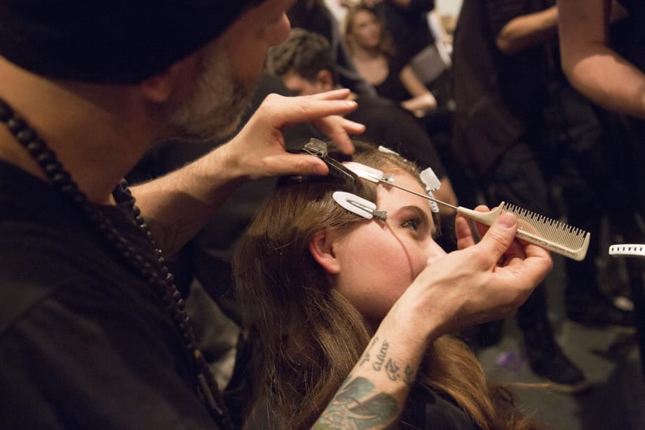 NYFW: Finger Waves By Jon Reyman At Chiara Boni