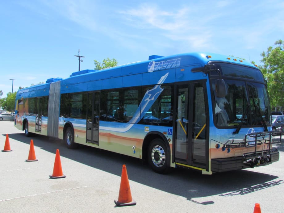 BYD, AVTA unveil first 60-ft. artic battery-electric bus