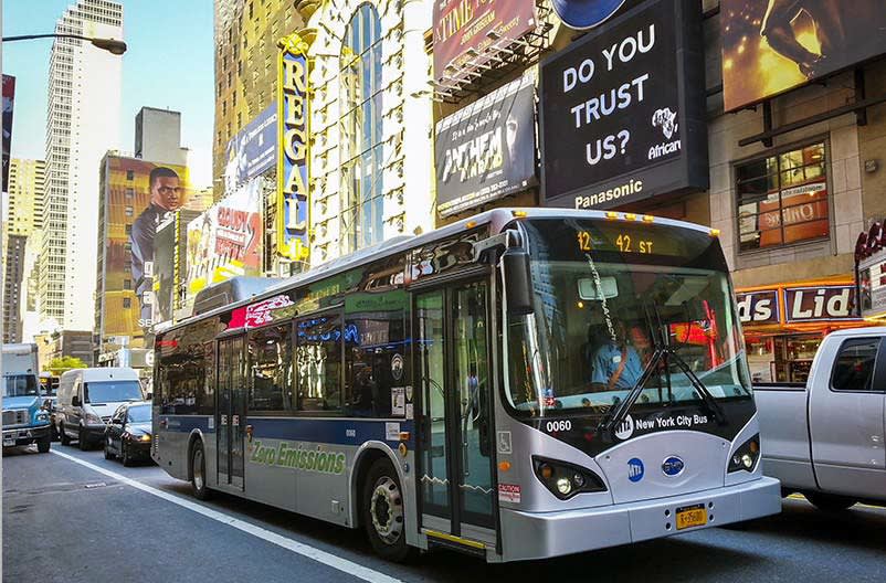 BYD wins America's largest electric bus order