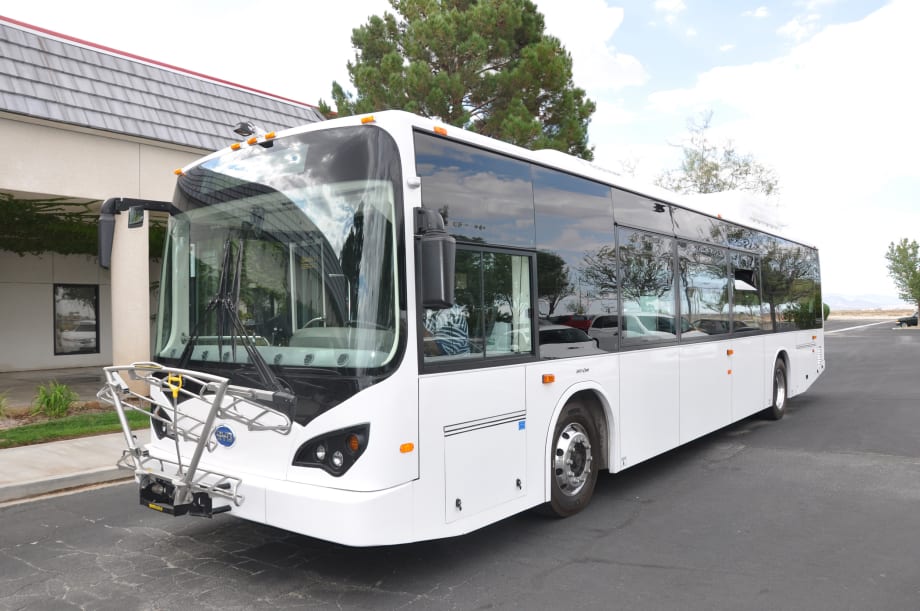 SunLine Transit adds first all-electric BYD bus